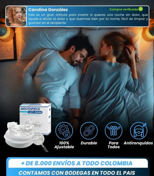 SnoreFree® – Duerme sin ronquidos, despierta con energía